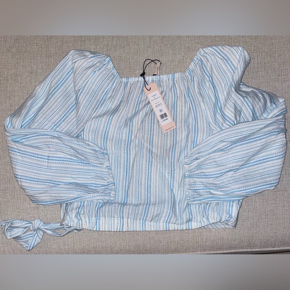 137.  Bcbgeneration Wrap Blouse - Picture 6 of 11